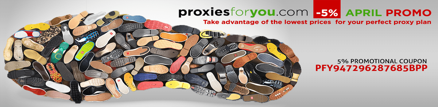 April comes with private proxy coupon discounts, promo 5% Coupon Code